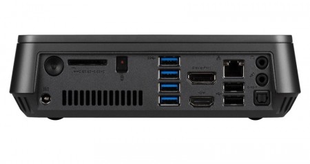 4K出力対応の190mm角コンパクトPC、ASUS「VivoPC VM62N」近日発売