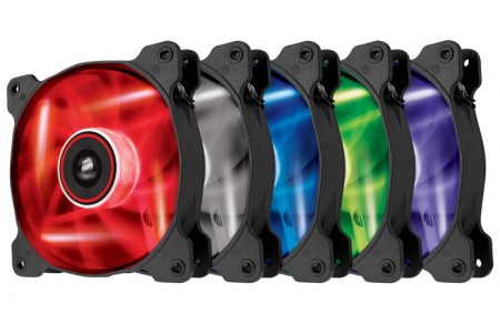 CORSAIR、静音性と静圧を重視したLEDファン「LED High Static Pressure」シリーズ全10種