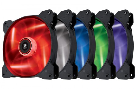 CORSAIR、静音性と静圧を重視したLEDファン「LED High Static Pressure」シリーズ全10種