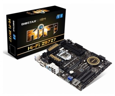 BIOSTAR、高音質オーディオ回路を搭載するIntel Z97 Expressマザーボード「Hi-Fi Z97Z7」