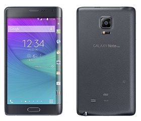 KDDI、曲面ディスプレイ搭載の5.6インチスマホ、Samsung「GALAXY Note Edge」など2種