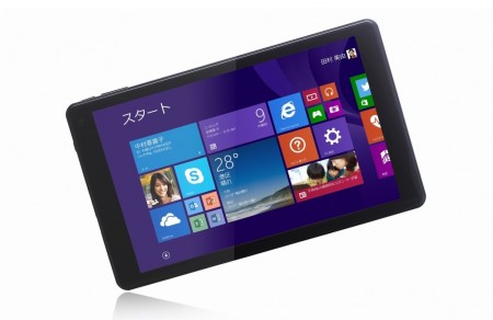 売価2万円前半のWin 8.1 Bing搭載8インチタブレットPC、マウスコンピューター「WN801-BK」