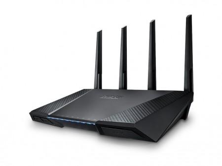 最大転送1,734MbpsのIEEE 802.11ac対応ハイスピード無線LANルータ、ASUS「RT-AC87U」27日発売