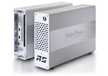 PCI-E2.0スロットを増設できるThunderbolt 2拡張BOX、HighPoint「RocketStor 6361A」