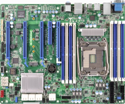 ThunderboltやM.2など、拡張性充実のHaswell-EP対応ATXマザー、ASRock「EPC612D8A-TB」