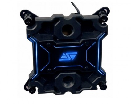 LEDイルミネーションヘッド採用の280mmオールインワン水冷キット、Swiftech「H240-X」