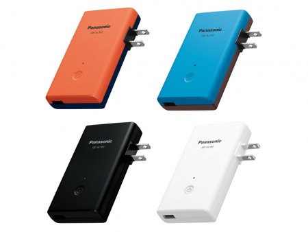 パナソニック、くり返し使える回数が業界No.1を謳うモバイルバッテリ搭載AC充電器