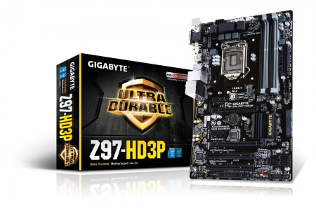 奥行190mmのスリムなLGA1150マザーボード、GIGABYTE「GA-Z97-HD3P」