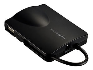 スリムPCに最適。USB3.0×3ハブ搭載のギガビットLANアダプタ、プラネックス「UE-COMBO」