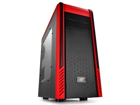 リモコンでカラーを変更できるLEDストリップ付属のミドルタワーケース、Deepcool「PANGU SW-RD」