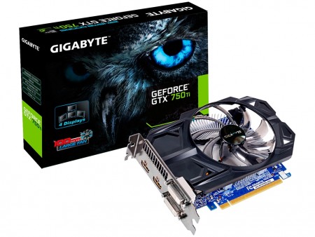 大口径100mmファンを搭載するGeForce GTX 750 Ti、GIGABYTE「GV-N75TD5-2GI」