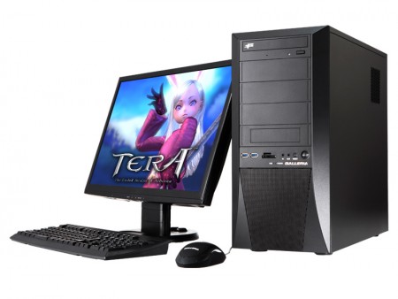 ドスパラ、「TERA」快適動作で特典付きのデスクトップ3機種とノートPC 1機種