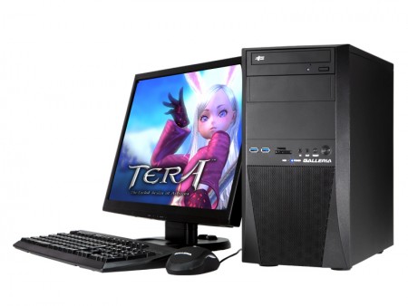 ドスパラ、「TERA」快適動作で特典付きのデスクトップ3機種とノートPC 1機種