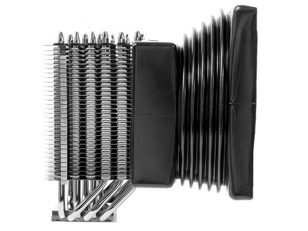 ケースファン用ダクトが付属するファンレスCPUクーラー、Thermalright「HR-02 MACHO ZERO」