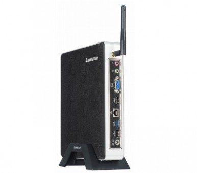 Celeron N2940搭載のルーターサイズベアボーンキット、BIOSTAR「iDEQ-T1」