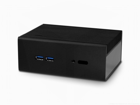 オランダSTREACOM、2.5インチドライブ対応のファンレスNUCケース「NC2」