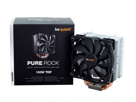 be quiet!、銅製ヒートパイプ4本のエントリー向けサイドフロー「PURE ROCK」発売