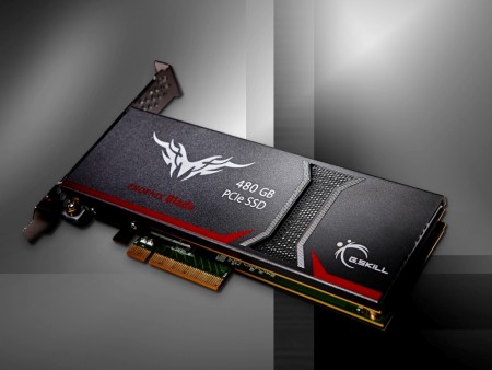 ランダム書込24.5万IOPSを誇るPCIe接続の高速SSD、「FM-PCx8G2R4-480G」がG.Skillから