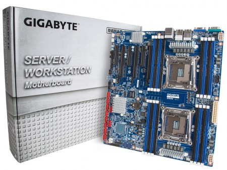 64GBモジュール対応のDIMM×16搭載デュアルXeonマザー、GIGABYTE「MD70-HB1」