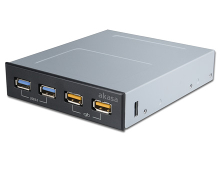 PCケースフロントパネルに最大2.4AのUSB充電専用ポートを追加。アイネックス「AK-ICR-25」