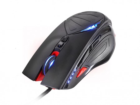 「スナイパーホットキー」搭載のFPSゲーム向け光学センサーマウス、GIGABYTE「Raptor」