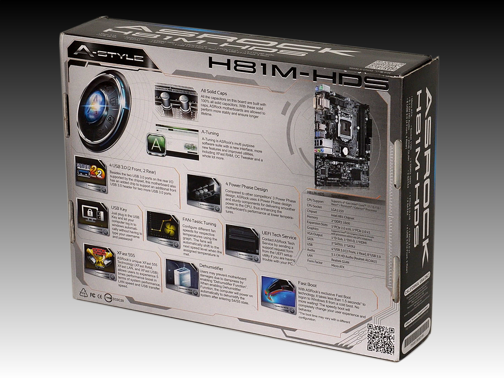 H81M-S03とH81M-HDSの2枚 ASRock、H81チップセットを搭載したローエンドマザー3機種