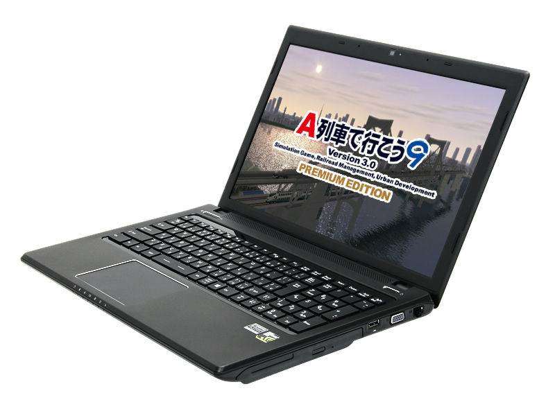 GALLERIA 『A列車で行こう9 Version 3.0 プレミアム』 推奨モデル QF860HE