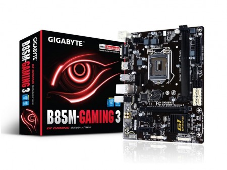 コンパクト基板を採用するB85チップ搭載ゲーミングマザー、GIGABYTE「GA-B85M-Gaming 3」