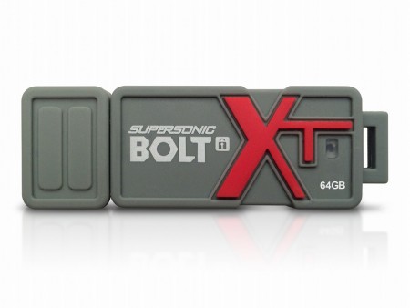 AES 256bit暗号化対応の堅牢・セキュアなUSB3.0メモリ、PATRIOT「Supersonic Bolt XT」シリーズ