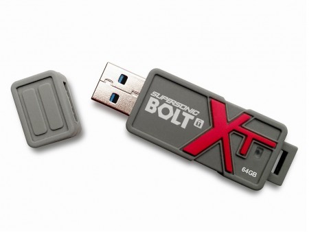 AES 256bit暗号化対応の堅牢・セキュアなUSB3.0メモリ、PATRIOT「Supersonic Bolt XT」シリーズ