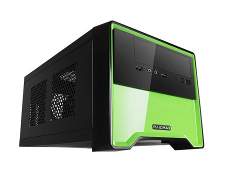 240mmラジエターに対応するCube型Mini-ITXケース、RAIDMAX「ELEMENT」全4色