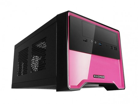 240mmラジエターに対応するCube型Mini-ITXケース、RAIDMAX「ELEMENT」全4色