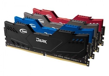 Team、最大3,000MHz駆動の16GB×4クアッドチャネルDDR4メモリ「Dark/Vulcan」リリース