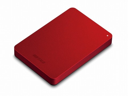 グッドデザインのフラットボディに選べる6カラー。ポータブルHDD「HD-PNFU3-C」がバッファローから