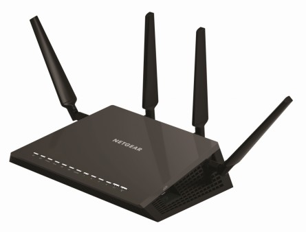 最大転送1,733Mbpsのデュアルバンド対応802.11acルーター、ネットギア「Nighthawk R7500」
