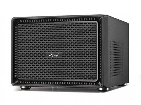 売価30ドルのフロントメッシュCube型Mini-ITXケース、Spire「PowerCube 712」