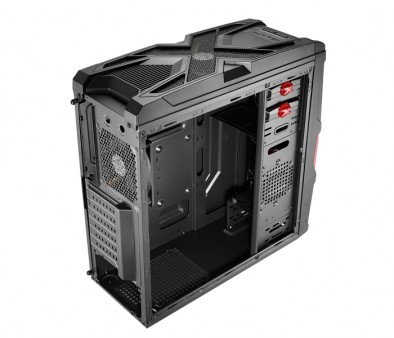 Aerocool、フロントオールメッシュのエントリーゲーミングミドルタワー「Strike-X Coupe」