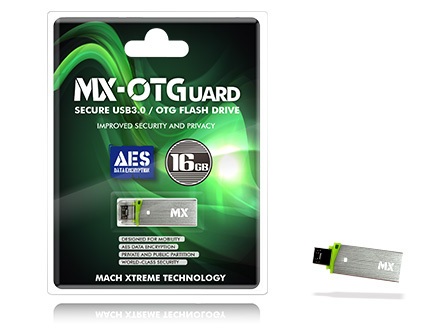 microUSB/USB3.0対応のOTG USBフラッシュメモリ、Mach Xtreme「MX-OTGuard」シリーズ