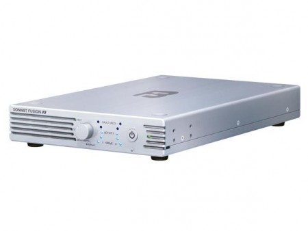 容量6TB、転送速度200MB/sのスタイリッシュRAIDストレージ、Sonnet「Fusion F3」
