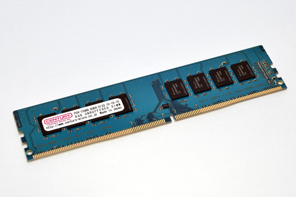 センチュリーマイクロ、国内製8層基板採用のDDR4-2133メモリモジュール