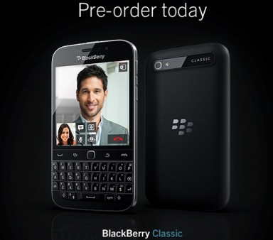 トラックパッド復活のクラシカルなQWERTYキースマホ、「BlackBerry Classic」プレオーダー始まる