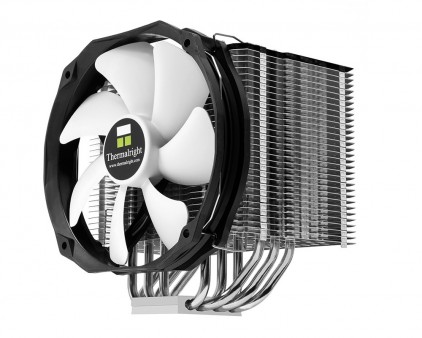 大型受熱ベースを採用する高冷却サイドフロー、Thermalright「HR-02 MACHO REV.B」