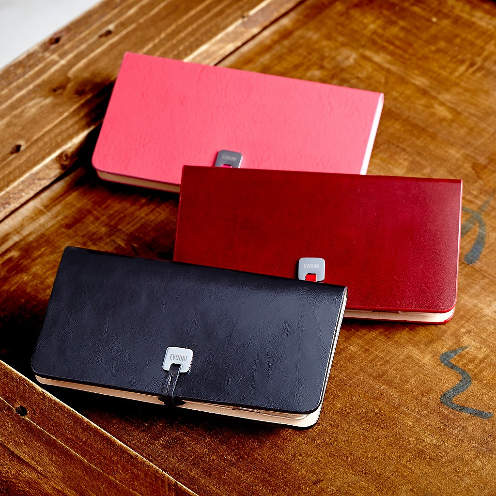 EVOUNI、本牛革採用のエレガントな手帳型iPhone 6/6 Plusケース「Leather Arc Wallet」発売