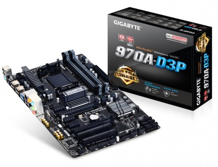 GIGABYTE、分離オーディオ回路を搭載するSocket AM3+対応マザーボード「GA-970A-D3P Rev2.0」