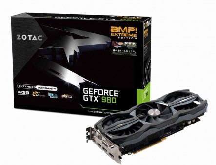 ZOTAC、2つのゲームを選択できる無料クーポン付属のGTX 980/970 6モデル発売