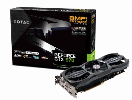 ZOTAC、2つのゲームを選択できる無料クーポン付属のGTX 980/970 6モデル発売