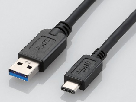 両面挿せるType-Cコネクタ採用のUSB3.1ケーブル2タイプとUSB2.0ケーブル1タイプ