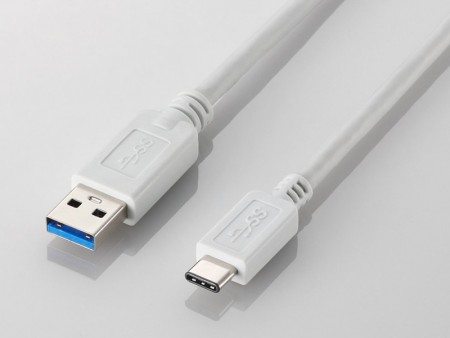 両面挿せるType-Cコネクタ採用のUSB3.1ケーブル2タイプとUSB2.0ケーブル1タイプ