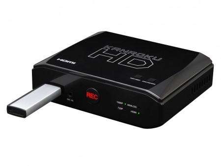 PC不要のHDMI/アナログ動画レコーダー、センチュリー「カンロクHD」発売