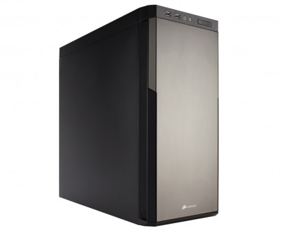 CORSAIR、E-ATX対応の静音ミドルタワー「Carbide 330R」にアルミパネルモデル追加